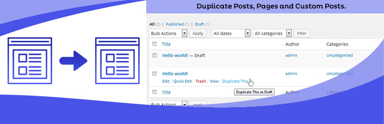 duplicate page 页面复制插件