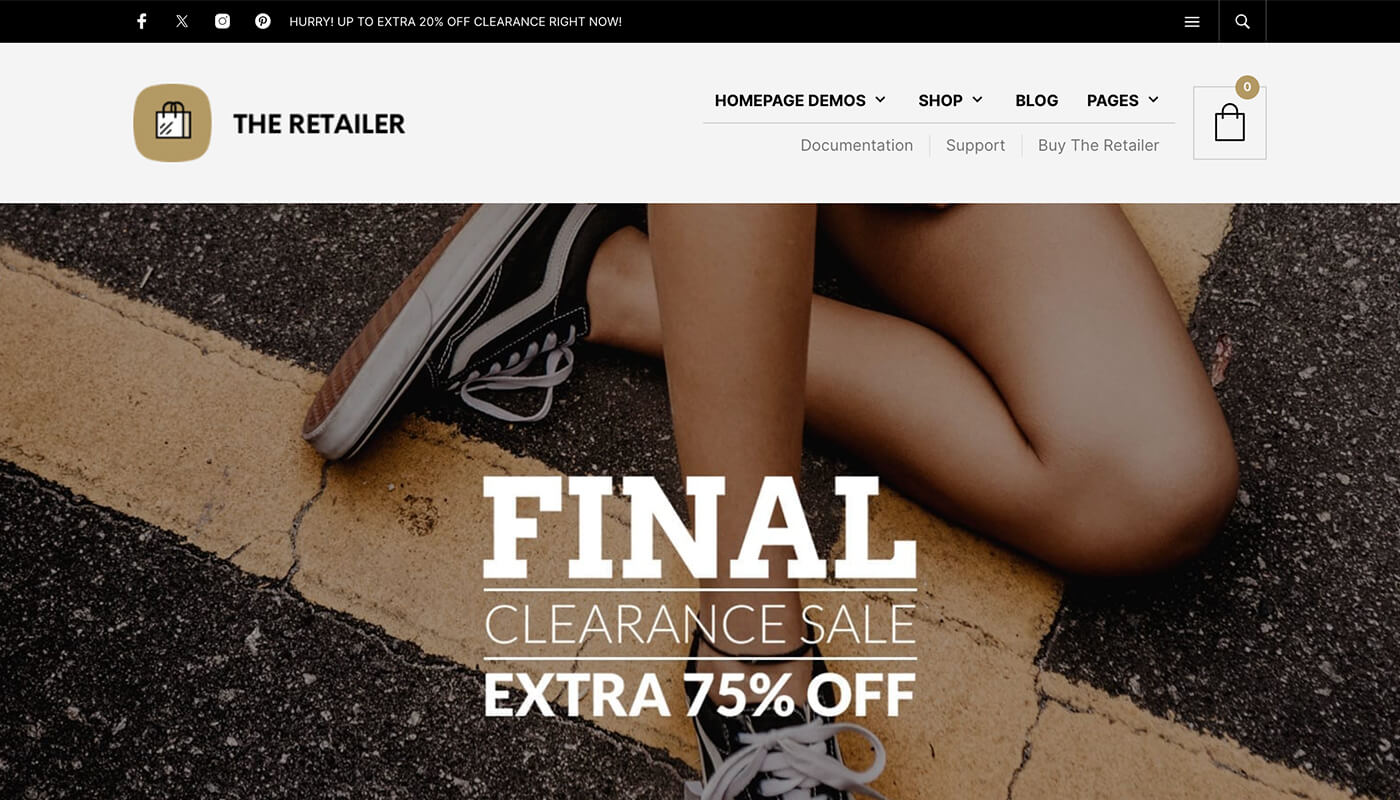 the-retailer电商主题