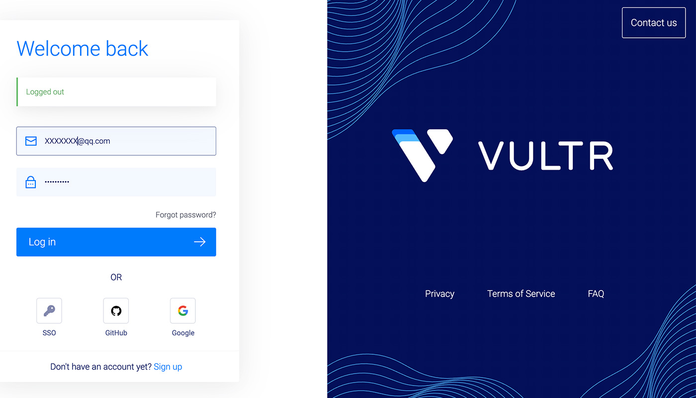 vultr 账号注册登录流程二