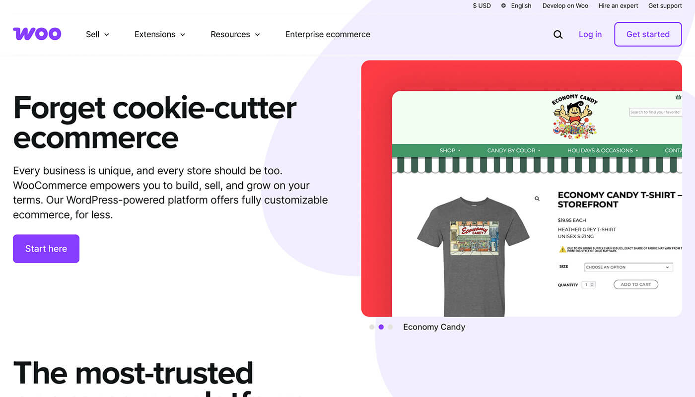 WooCommerce 电商网站插件